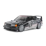 Tamiya Voiture RC KIT pr&eacute;-peinte : Mercedes 190 E2.5-16 EVO II TT-02 - 1/10