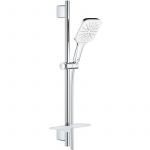 Grohe Vitalio Smartactive 130 Cube Ensemble de douche 3 jets avec barre, Chrome (26596000)