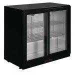 Polar R&eacute;frig&eacute;rateur Bar S&eacute;rie G GL003 208L 230W Automatique Semi-Automatique Acier Peint Noir