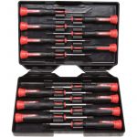 KS Tools 500.7170 Coffret de 14 tournevis &eacute;lectroniques Fente, PHILLIPS&reg; et TORX&reg;