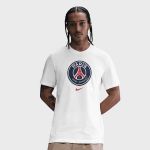Nike PSG Crest Tee Homme T-Shirts & Polos blanc Taille M Vêtements - Couleur blanc - Taille M