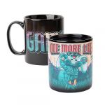 Grupo erik Mug Thermoréactif XL Zombie 520 ml | Tasse en Céramique Thermoréactive | Mug Café & Thé, Idée Cadeau Geek, Anniversaire ou Noël
