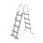 Bestway Echelle de s&eacute;curit&eacute; 2 x 3 marches - hauteur 122 cm
