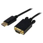 StarTech.com DP2VGAMM6B - Câble Display Port Mâle VGA Mâle 1920x1200 1,8m
