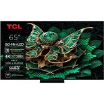 TCL Digital Technology 4K QD-Mini Pro 144Hz 65C79K 165 cm avec GOOGLE et syst&egrave;me sonore Bang & Olufsen