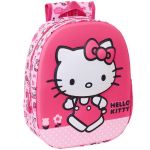 Sanrio Sac à dos Rose 3D 33 CM Maternelle