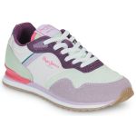 Pepe Jeans Chaussures London bande violette vert clair junior - 32