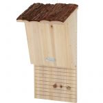 Esschert design Nichoir chauve souris avec toît écorce