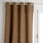 Homemaison Rideau tamisant en maille tiss&eacute;e BEIGE LIN 140 x 260 cm BEIGE LIN