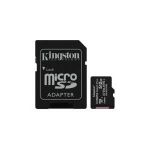 Kingston Canvas Select Plus - Carte m&eacute;moire flash (adaptateur microSDXC vers SD inclus(e)) - 512 Go - A1 / Video Class V30 / UHS Class 3 / Class10 - microSDXC UHS-I