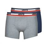 Levi's Sportswear Logo Boxer Lot de 2, Robe Bleue, S Homme