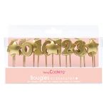 Scrapcooking Bougies chiffres et étoiles