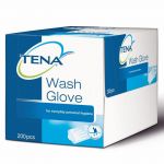 Tena Gants de toilette jetable (pack de 200)