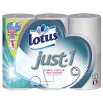 Lotus Papier toilette aquatube Juste.1 - Le paquet de 6