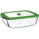 Pyrex Plat rectangulaire 28 x 20 cm avec couvercle Cook&Heat