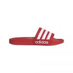 Adidas Sandales Adilette EU 40 1/2 Vivid Red / Ftwr White / Vivid Red