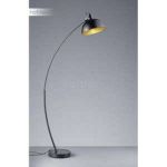 Trio Reality, Lampadaire, Recife 1xE27, max.60,0 W Corps: metal, noir mat L:25,0cm, H:155,0cm, P:75,0cm IP20,Interrupteur pied