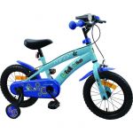 Vélo 14 pouces KIDBIKE bleu