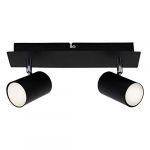 Briloner 2857-025 - Spot SPOT 2xGU10/40W/230V noir