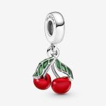 Pandora Charm Pendant Cerises Asymétriques