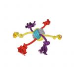 Jouet pour Chien "Corde & 6 N&oelig;uds" 42cm Multicolore rix