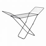 jata Corde à linge pliante avec ailes Hten2370. Surface de pose de 20 m. Pliable. Pour l'intérieur et l'extérieur