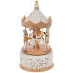 Amadeus Boite &agrave; musique Carrousel Hortense ROSE