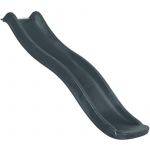 KBT Glissi&egrave;re de toboggan avec vague en PEHD Tweeb 175cm anthracite Anthracite