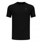 Odlo Merino 160 Baselayer Crew Tee Maillot De Course Hommes - Noir, Taille XXL