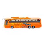 Siku 3738 - Bus De Voyage Longues Distances Mercedes-Benz, 1:50, Métal/Plastique, Orange, Pièces Mobiles
