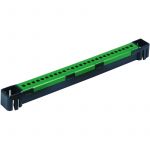 Debflex BORNIER TERRE 2x 13 TROUS VERT