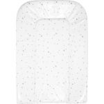 Sevira Kids Matelas à langer - Petites étoiles - Imperméable - Bords rehaussés - 71x48 cm