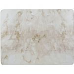 Creative Tops Wine Premium Lot de 6 sets de table avec dos en liège, gris/blanc, Medium Placemats