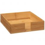Range Serviettes Carré "Bambou" 20cm Naturel Prix