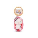 Nici Porte-cl&eacute;s Sleeping Pets aux Chat tachet&eacute; 8cm, 48839, Blanc