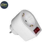 Adaptateur fic avec interrupteur sous emballage EDM