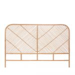 DRAWER KAYAN - T&ecirc;te de lit en rotin 168 cm - Naturel