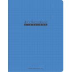 Conquerant 100100730 - Cahier Classique piqué 17 x 22 cm couv. PP bleu 96 pages 90g/m², Grands carreaux