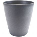 Eda Plastiques Pot AGATHA &Oslash;30cm - Dim. 30,4 x 32,8 cm - Volume 15L - Gris souris