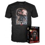 Funko Boxed Tee: John Wick 3- John Wick - Small - T-Shirt - Vêtements - Idée de à Manches Courtes pour Les Adultes Les Hommes et Les Femmes - Produits Officiels - Movies Fans