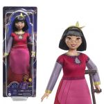 Mattel Disney Wish, Asha et la bonne étoile - Poupée Dahlia Du Royaume De Rosas Avec Sa Tenue Embléatique Amovible, 7 Points D'Articulation, Accessoires Inclus,Jouet Enfant, A Partir De 3 Ans, HPX24