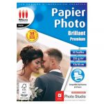 Micro application Papier Photo Premium - 13x18 cm - 50 Feuilles - Qualité Labo Pro pour Portraits, Photos de Famille, Cartes de Vœux - Fabriqué en France - Idéal Tirages Haute Définition