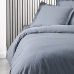 Today Housse de couette 100% coton essential - bleu denim 240X220