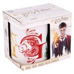 Stor Harry Potter Tasse en c&eacute;ramique dans une bo&icirc;te cadeau Houses Noir 20082