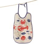 Winkler Bavoir Crustac&eacute;s en coton ficelle 40 x 55