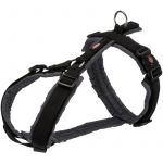 Trixie Premium harnais trekking taille L D70-85cm H25mm noir gris graphite