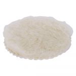 Wolfcraft 1 bonnet de polissage auto-agrippant en peau de mouton 2224000