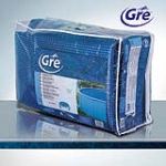Gre CPROV600 - Bâche à bulles 180 microns pour piscine en huit 640 x 390 cm