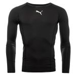 Puma Liga Baselayer Tee LS T-Shirt Homme, Noir