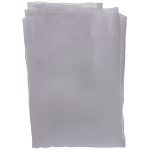 Soleil d'Ocre Paire de brise bise 70x90 cm DOLLY blanc
